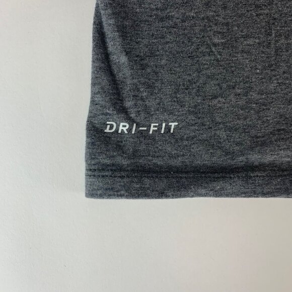 New England Patriots NFL Gray Nike Dri Fit Crewneck Shirt Mens Large - Picture 4 of 6